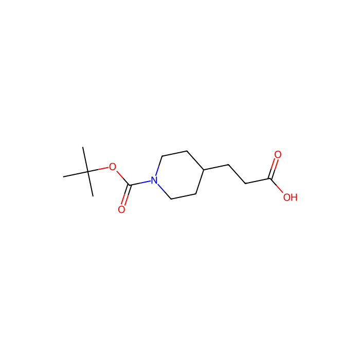 1-N-Boc-4-哌啶丙酸
