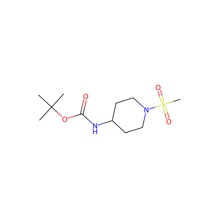 1-MS-4-Boc-氨基哌啶