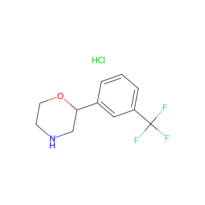 2-(3-(三氟甲基)苯基)吗啉盐酸盐
