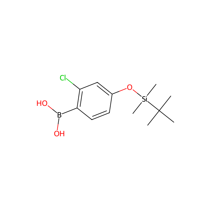 2-氯-4-硅醚苯硼酸