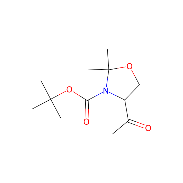 4-乙酰基-2,2-二甲基噁唑啉-3-羧酸叔丁酯
