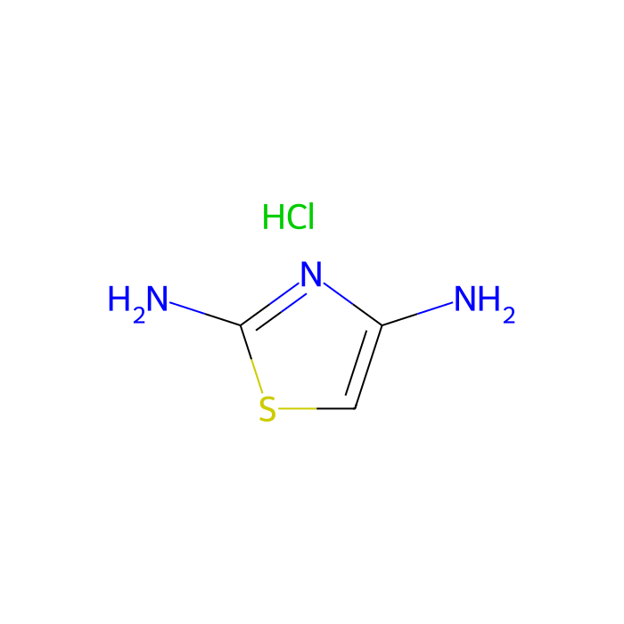 噻唑-2,4-二胺盐酸盐