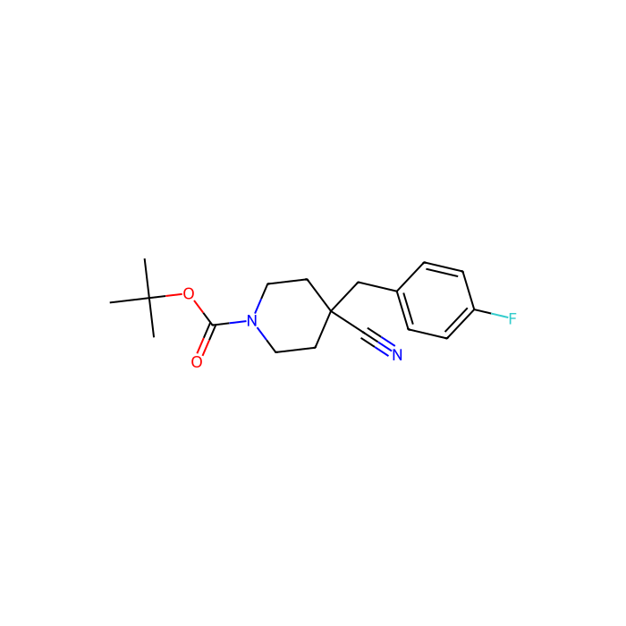 4-氰基-4-(4-氟苯甲基)哌啶-1-羧酸叔丁酯