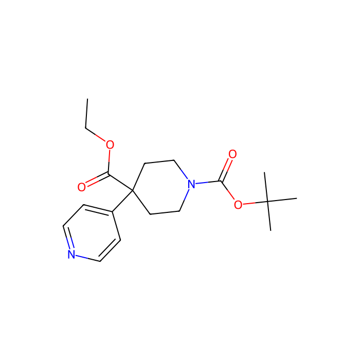 1-叔丁基4-乙基4-(吡啶-4-基)哌啶-1,4-二羧酸