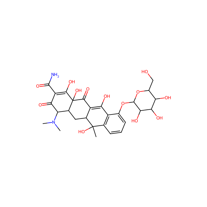 四环素10-O-β-D-吡喃半乳糖苷