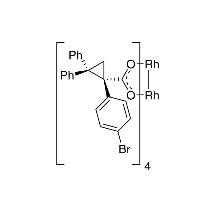 四([(R)-(-)-[(1R)-1-(4-溴苯基)-2,2-二苯基环丙烷甲酰基]二铑(II)Rh2(R-BTPCP)4