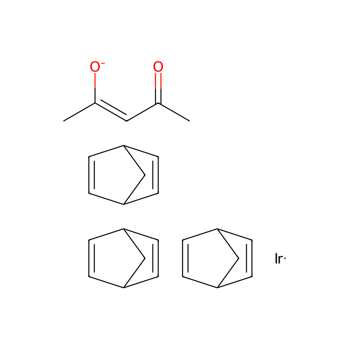三（降冰片二烯）（乙酰丙酮）铱（III）