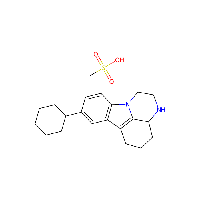 Tetrindole mesylate,MAO-A抑制剂