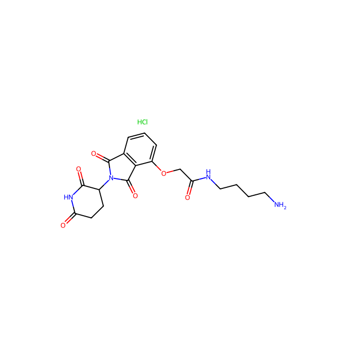 沙利度胺 4'-氧乙酰胺-烷基C4-胺 盐酸盐