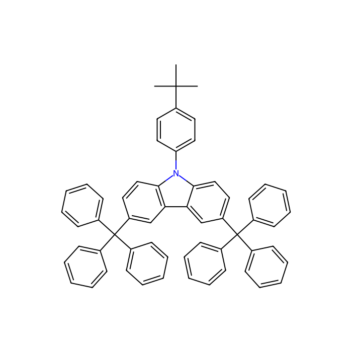 9-（4-叔丁基苯基）-3,6-二苯甲基-9H-咔唑