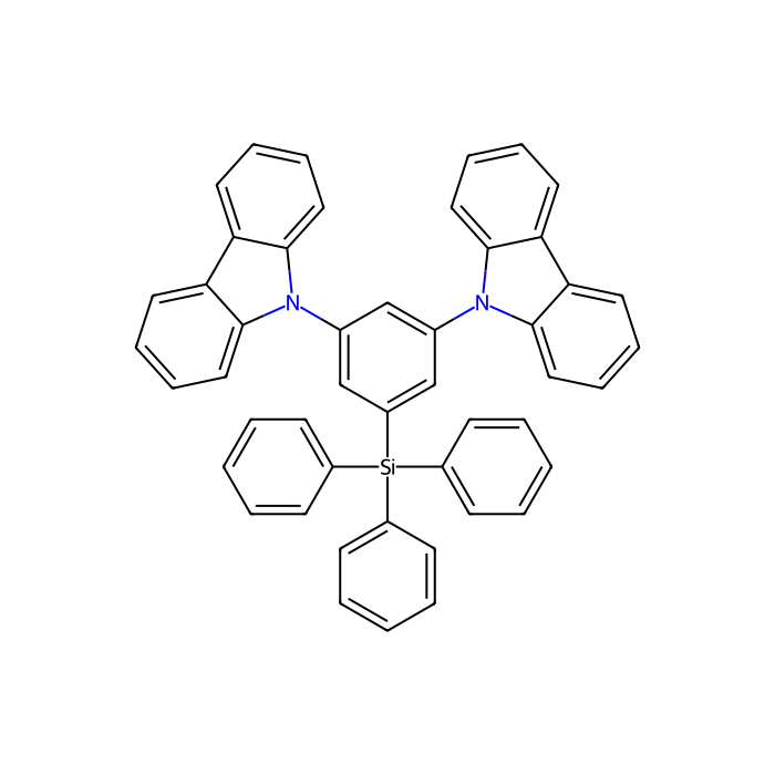 9,9'-（5-（三苯基甲硅烷基）-1,3-亚苯基）双（9H-咔唑）
