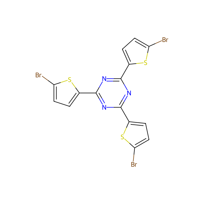 2,4,6-Tris（5-溴噻吩-2-基）-1,3,5-三嗪