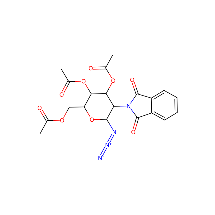 3,4,6-三-O-乙酰基-2-脱氧-2-邻苯二甲酰亚胺基-​​β-D-叠氮化吡喃葡萄糖
