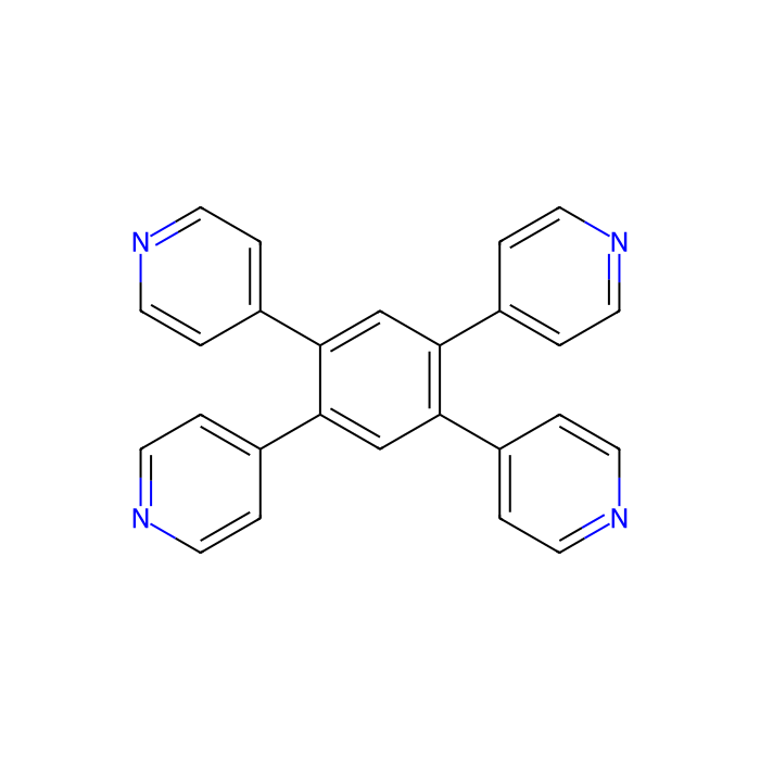4-(2,4,5-三吡啶-4-基苯基)吡啶