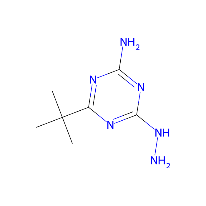 4-叔丁基-6-肼基-1,3,5-三嗪-2-胺
