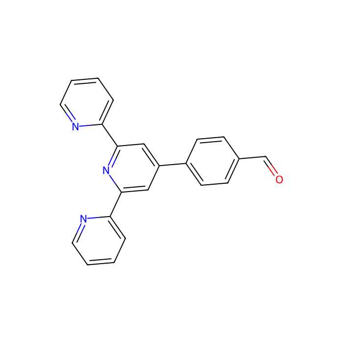 4'-(4-甲酰基苯基）-22':6'2"-三联吡啶