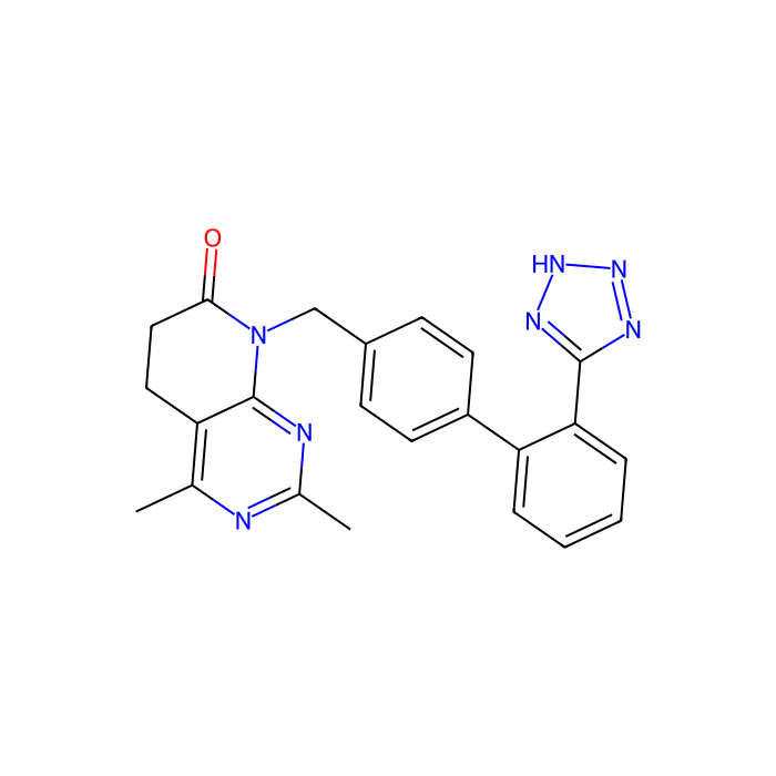 他索沙坦, 1 型血管紧张素 II 受体拮抗剂