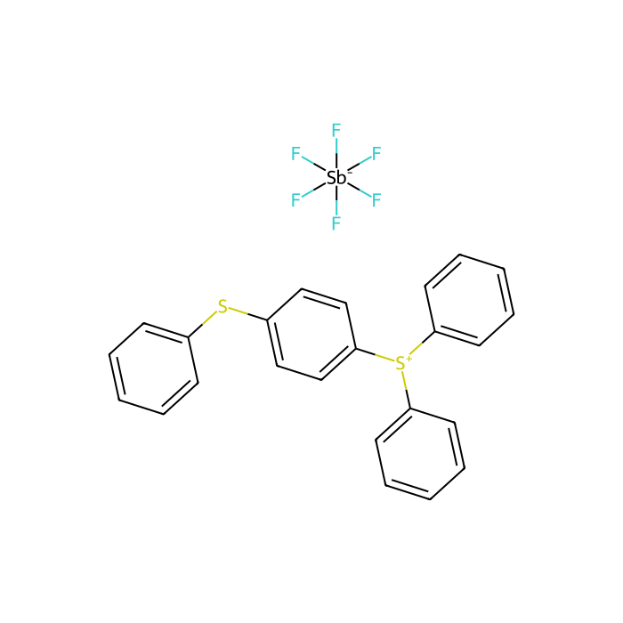 二苯基-(4-苯基硫)苯基锍六氟锑酸盐