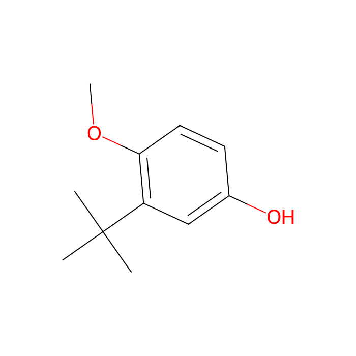 2-叔丁基-4-羟基茴香醚