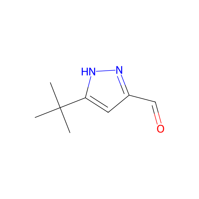 3-叔丁基-1H-吡唑-5-甲醛