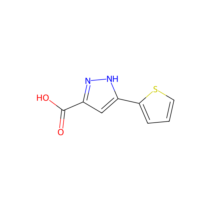 3-(2-噻吩基)-1H-吡唑-5-甲酸