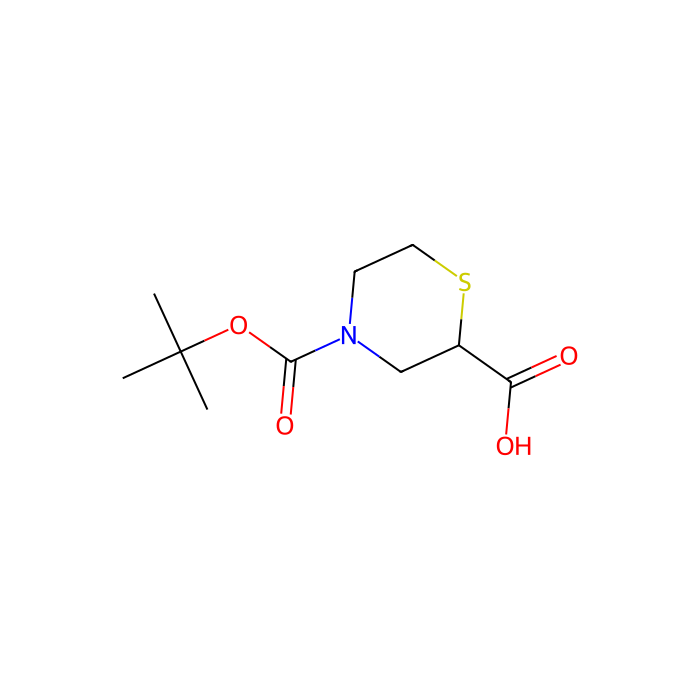 N-Boc-2-硫代吗啉甲酸