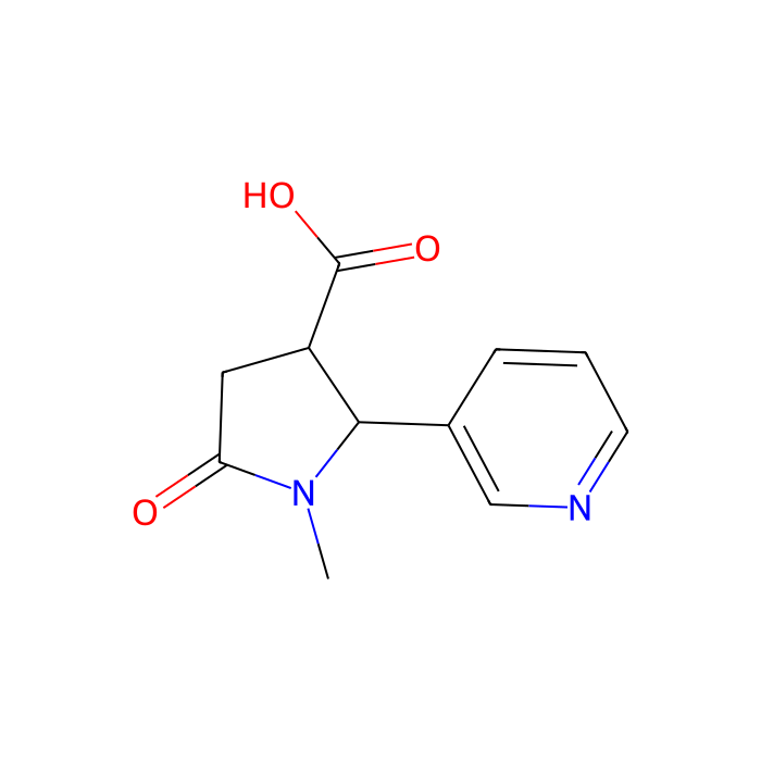 反-1-甲基-4-羧基-5-(3-吡啶基)-2-吡咯烷酮