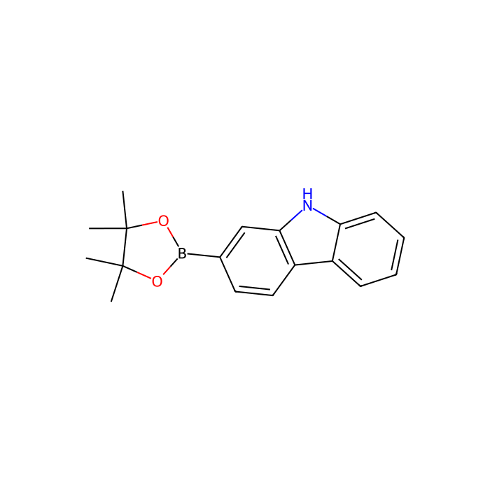 2-(4,4,5,5-四甲基-1,3,2-二氧杂环戊硼烷-2-基)-9H-咔唑