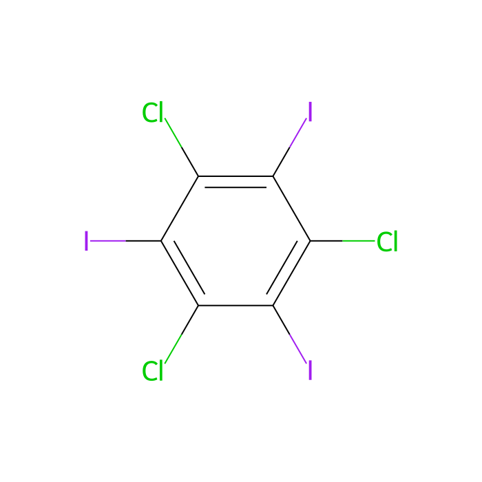 1,3,5-三氯-2,4,6-三碘苯