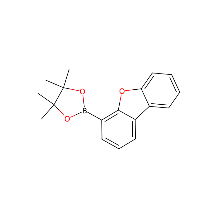 4-(4,4,5,5-四甲基-1,3,2-二氧杂环戊硼烷-2-基)二苯并呋喃