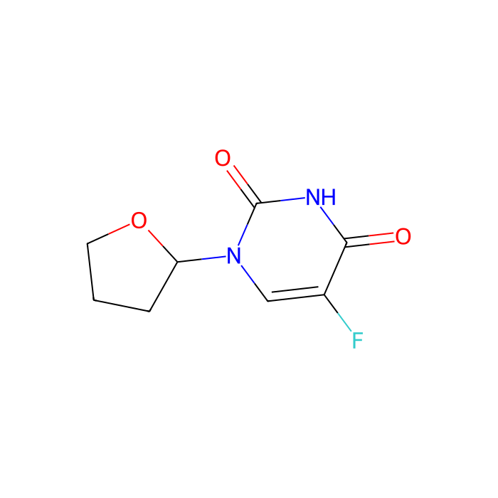 5-氟-1-(四氢-2-糠基)尿嘧啶, DNA 抑制剂
