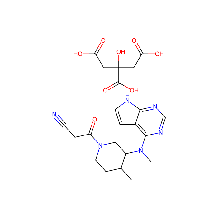 Tofacitinib (CP-690550) Citrate, Janus 激酶（JAK）抑制剂