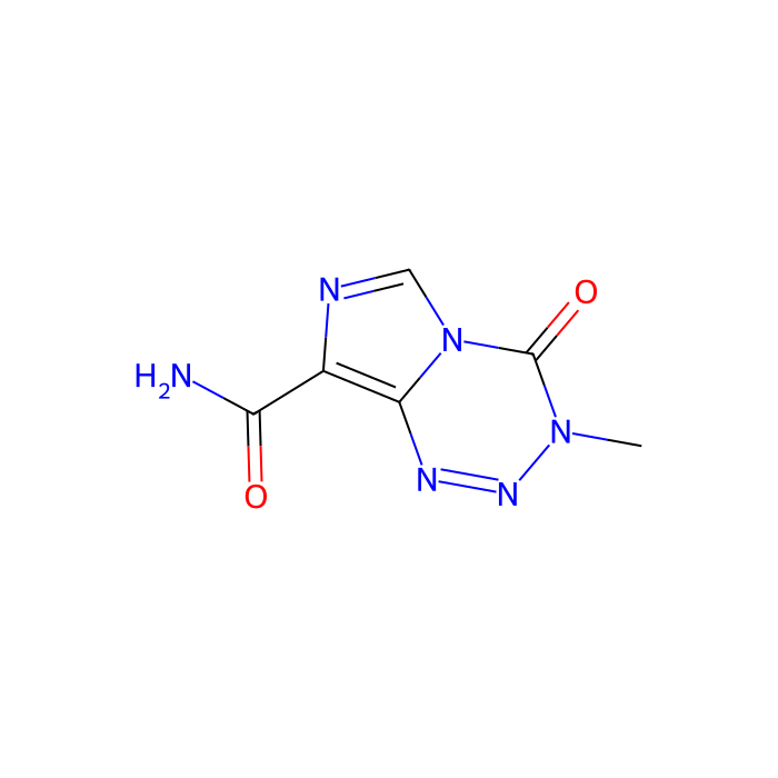 替莫唑胺, DNA 抑制剂