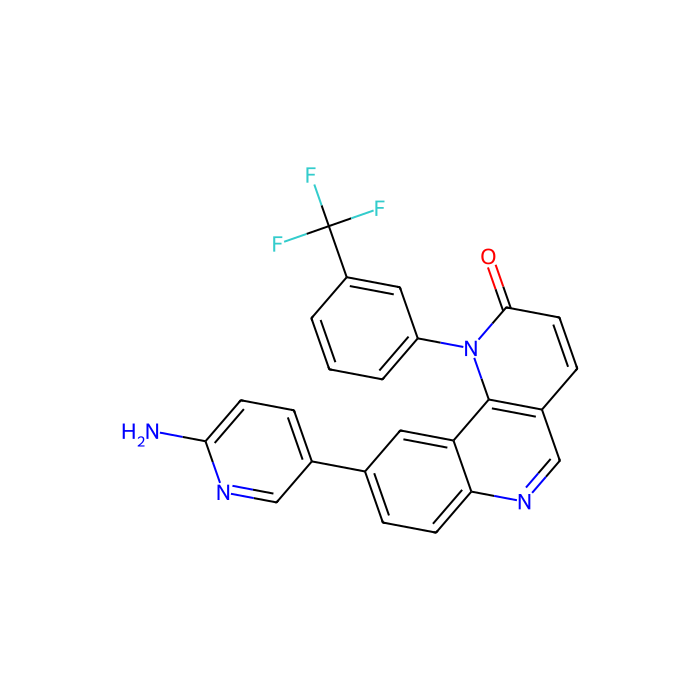 Torin 2, 雷帕霉素激酶机制靶点抑制剂;磷脂酰肌醇 3-激酶催化亚基 3 型抑制剂;磷脂酰肌醇-4;5-二磷酸 3-激酶催化亚基 delta 抑制剂;磷脂酰肌醇 4-激酶 beta 抑制剂;磷脂酰肌醇-4-磷酸 3-激酶催化亚基 2 型 alpha 抑制剂;磷脂酰肌醇-4-磷酸 3-激酶催化亚基 2 型 alpha 抑制剂磷脂酰肌醇-4-磷酸 3-激酶催化亚基 2 型 alpha 抑制剂;磷脂酰肌醇-4-磷酸 3-激酶催化亚基 2 型 beta 抑制剂;蛋白激酶 DNA 激活催化亚基抑制剂