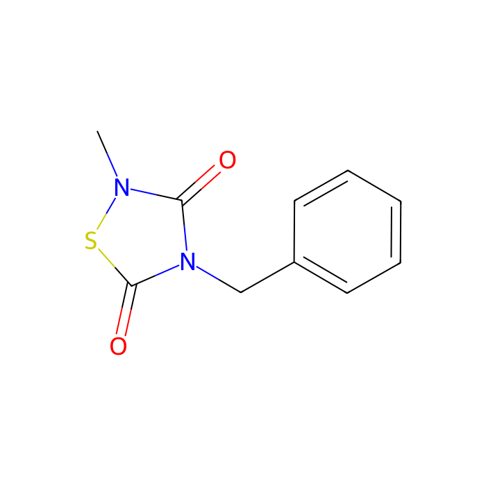 4-苯甲基-2-甲基-1,2,4-噻二唑烷-3,5-二酮, 糖原合酶激酶 3 beta 抑制剂