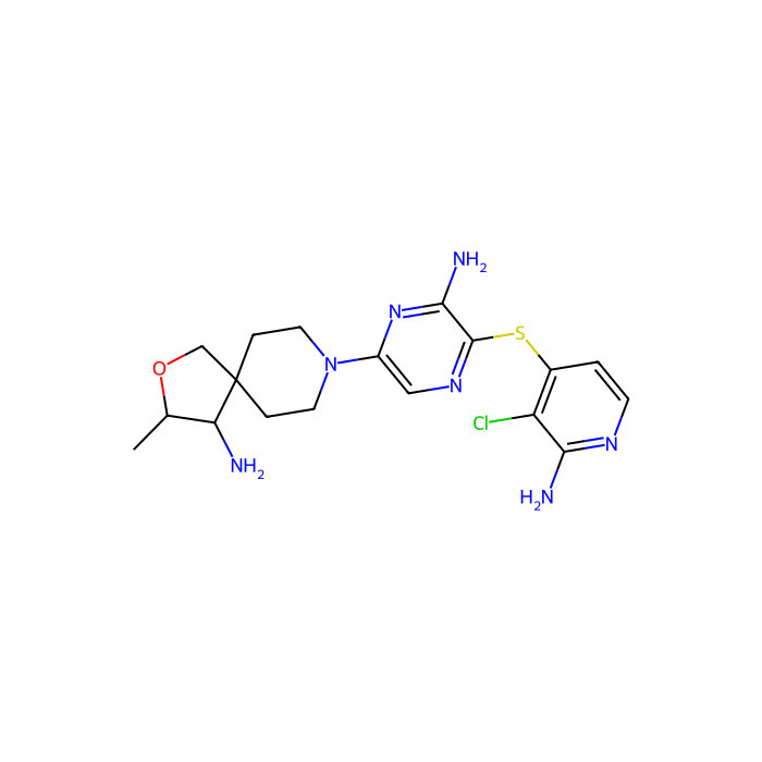 TNO155, 蛋白酪氨酸磷酸酶 2C 抑制剂