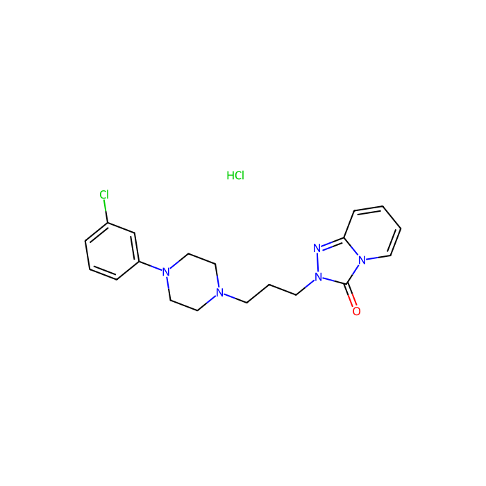 曲唑酮 盐酸盐, 羟色胺 2c (5-HT2c) 受体拮抗剂