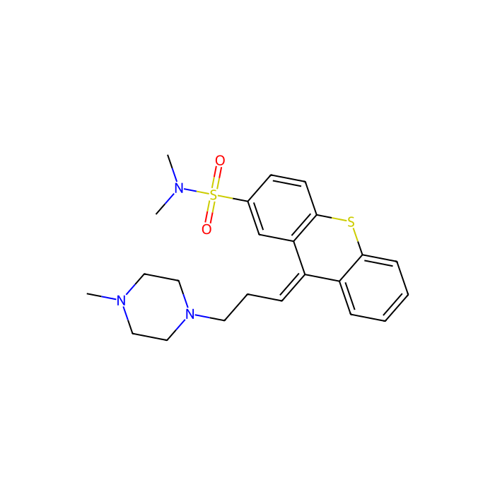 Thiothixene, 羟色胺 2a（5-HT2a）受体拮抗剂