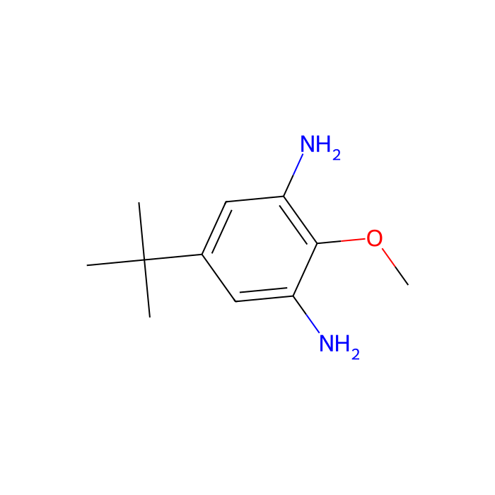 4-叔-丁基-2,6-二氨基苯甲醚