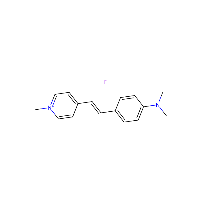 反式-4-[4-(二甲基氨基)苯乙烯基]-1-甲基吡啶鎓碘化物