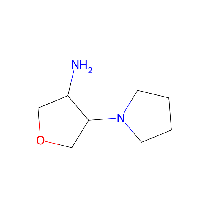 trans-4-(1-吡咯烷基)四氢-3-呋喃胺
