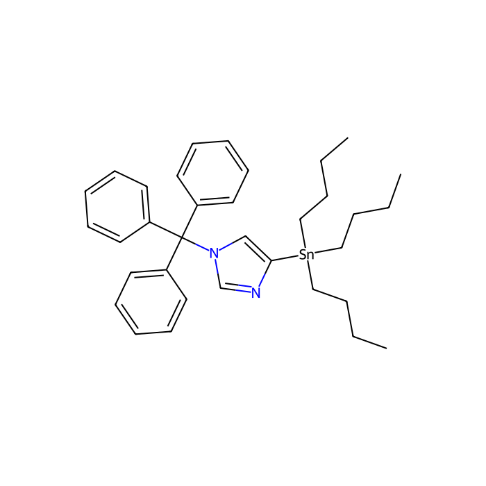 4-(三丁基甲锡烷基)-1-三苯甲基咪唑