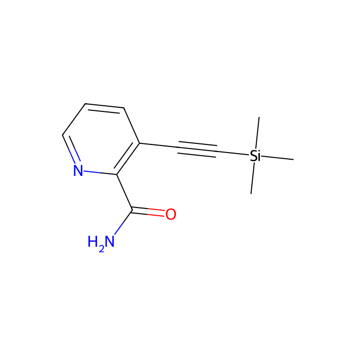 3-三甲基硅烷基乙炔基-吡啶-2-甲酰胺