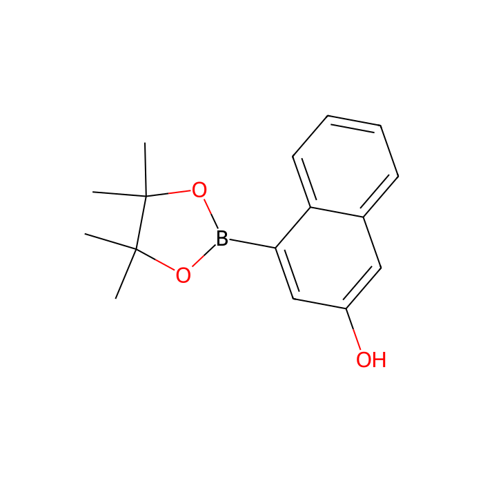 4-(4,4,5,5-四甲基-1,3,2-二氧硼杂环戊烷-2-基)萘-2-醇