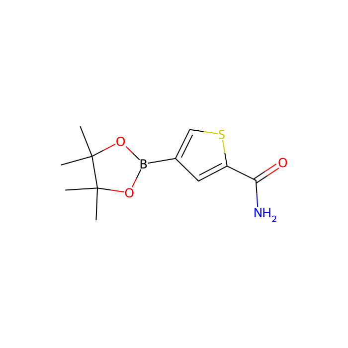 4-(4,4,5,5-四甲基-1,3,2-二氧硼杂环戊烷-2-基)噻吩-2-甲酰胺