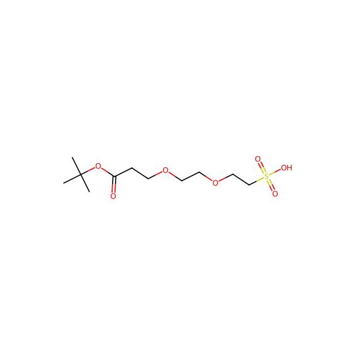 叔丁氧羰基-PEG2-磺酸