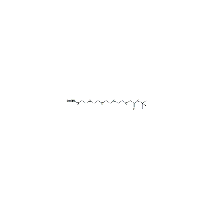 t-Boc-氨基氧基-PEG4-CH2CO2-t-Bu