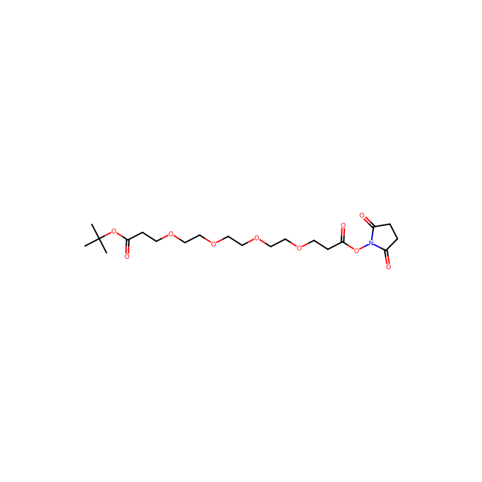 叔丁氧羰基-PEG4-琥珀酰亚胺酯