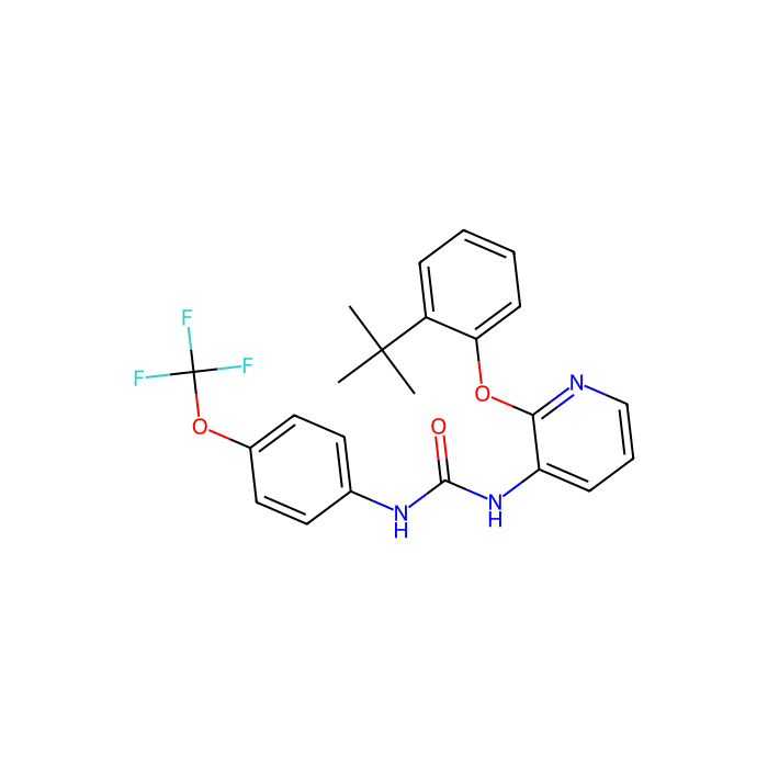 1-[2-(2-tert-butylphenoxy)pyridin-3-yl]-3-[4-(trifluoromethoxy)phenyl]urea, P2Y 1 受体的异构调节剂