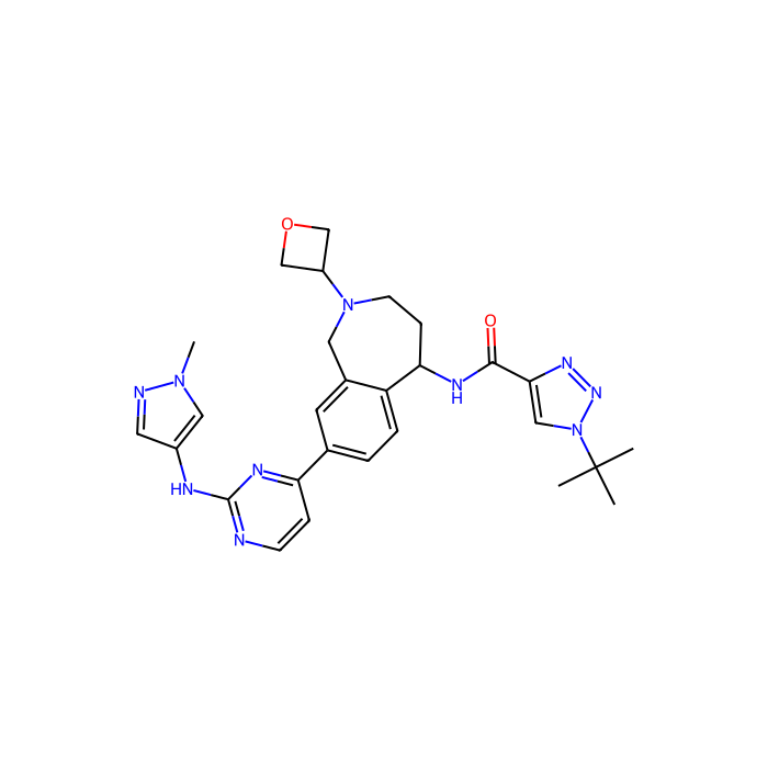 1-tert-butyl-N-[8-[2-[(1-methylpyrazol-4-yl)amino]pyrimidin-4-yl]-2-(oxetan-3-yl)-1,3,4,5-tetrahydro-2-benzazepin-5-yl]triazole-4-carboxamide, 布鲁顿酪氨酸激酶抑制剂